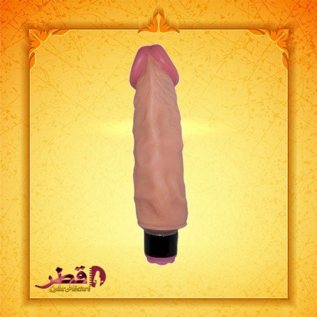 Pink Head Real Feel Realistic Vibrator Without Balls RSV-081