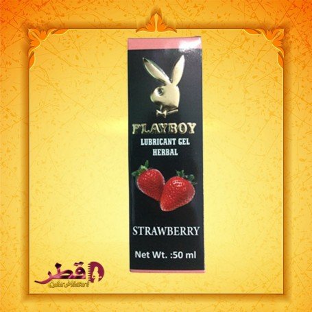 Playboy Lubricant Water Based Gel-Strawberry Flavoured CGS-034