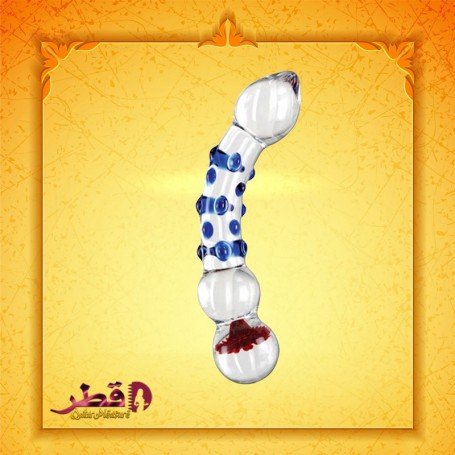 Flower Crystal Glass Dildo Sex Toy GD-003