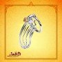 Stainless Steel Iron Wire Male Chastity Lock BDSM-016