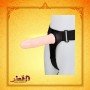 LeLuv 8 Male Hollow Vibrating Strap On SO-016