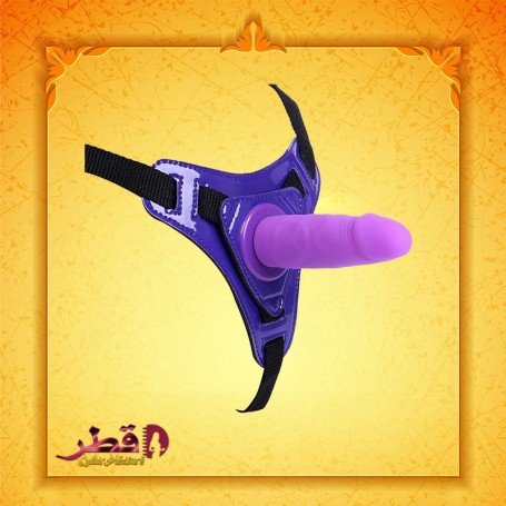 Ultra Elastic Harness Lesbian Strapon Dildo SO-019