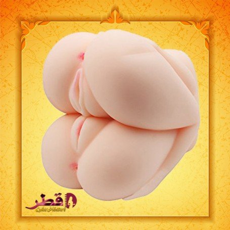 3p Love Double Ass & Vagina Masturbator BAV-021