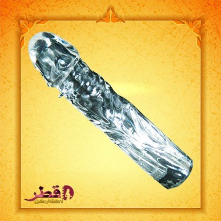 Full Ribbed Crystal Penis Sleeves PES-019