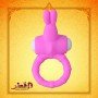 Rabbit Vibrating Penis Ring Blue Lolly CR-018