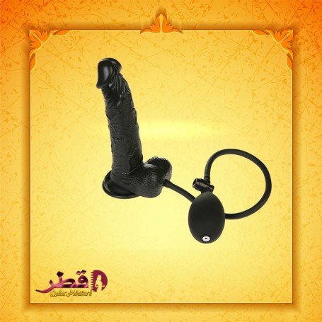 Ultimate Inflatable Realistic Non Vibrator in Black RSNV-011