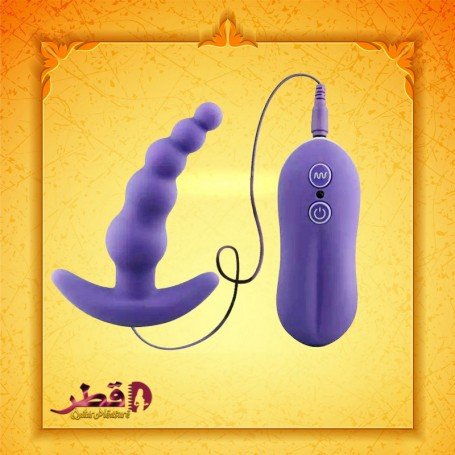Vibrating Anal Plug Beads Prostate Massager AD-028